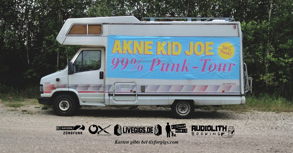 Akne Kid Joe 99% Punk Tour Poster